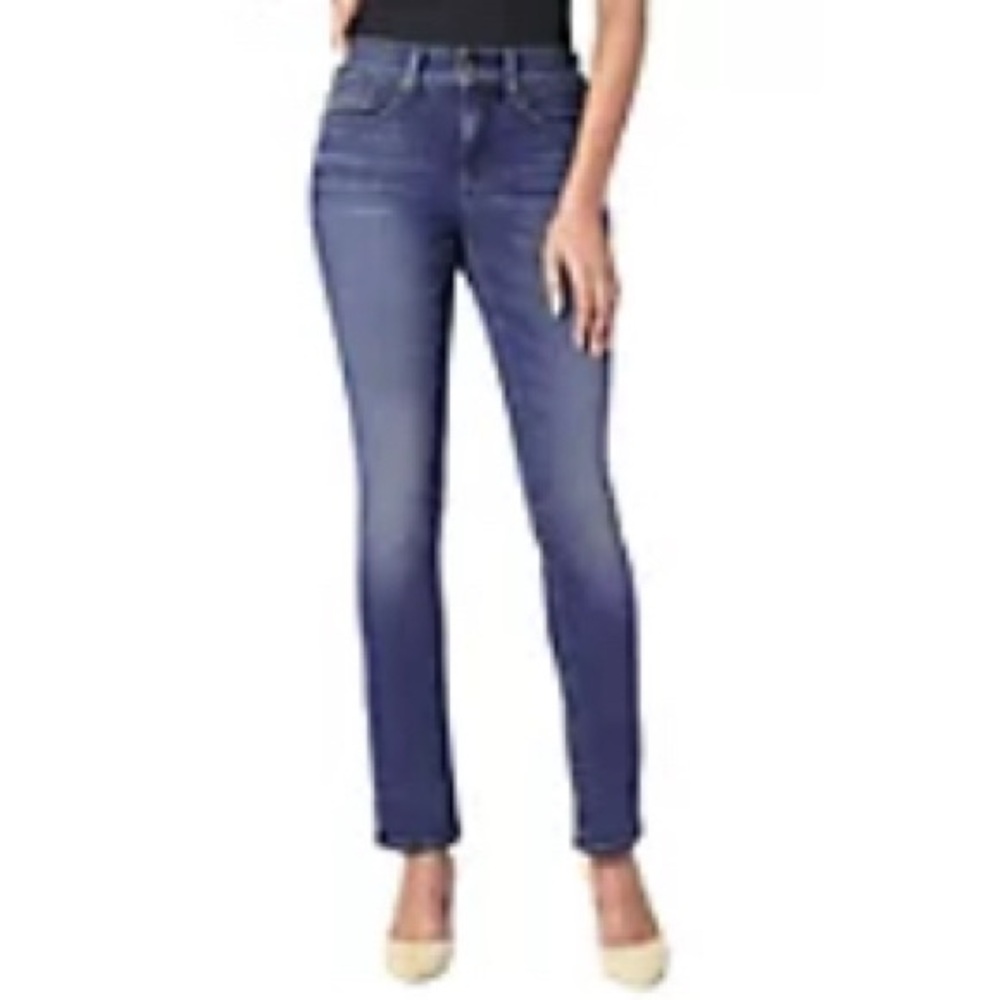 NYDJ Marilyn Straight Leg 5 Pocket Jean